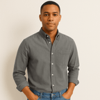 Fynn Men's Long Sleeve Shirt – Classic, Comfortable & Versatile Wardrobe Essential 6