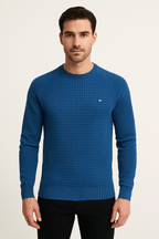 Men’s Structured Sweatshirt – Soft Breathable Fabric, Loose Fit