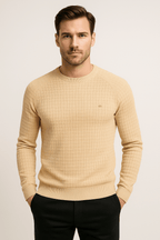 Men’s Structured Sweatshirt – Soft Breathable Fabric, Loose Fit