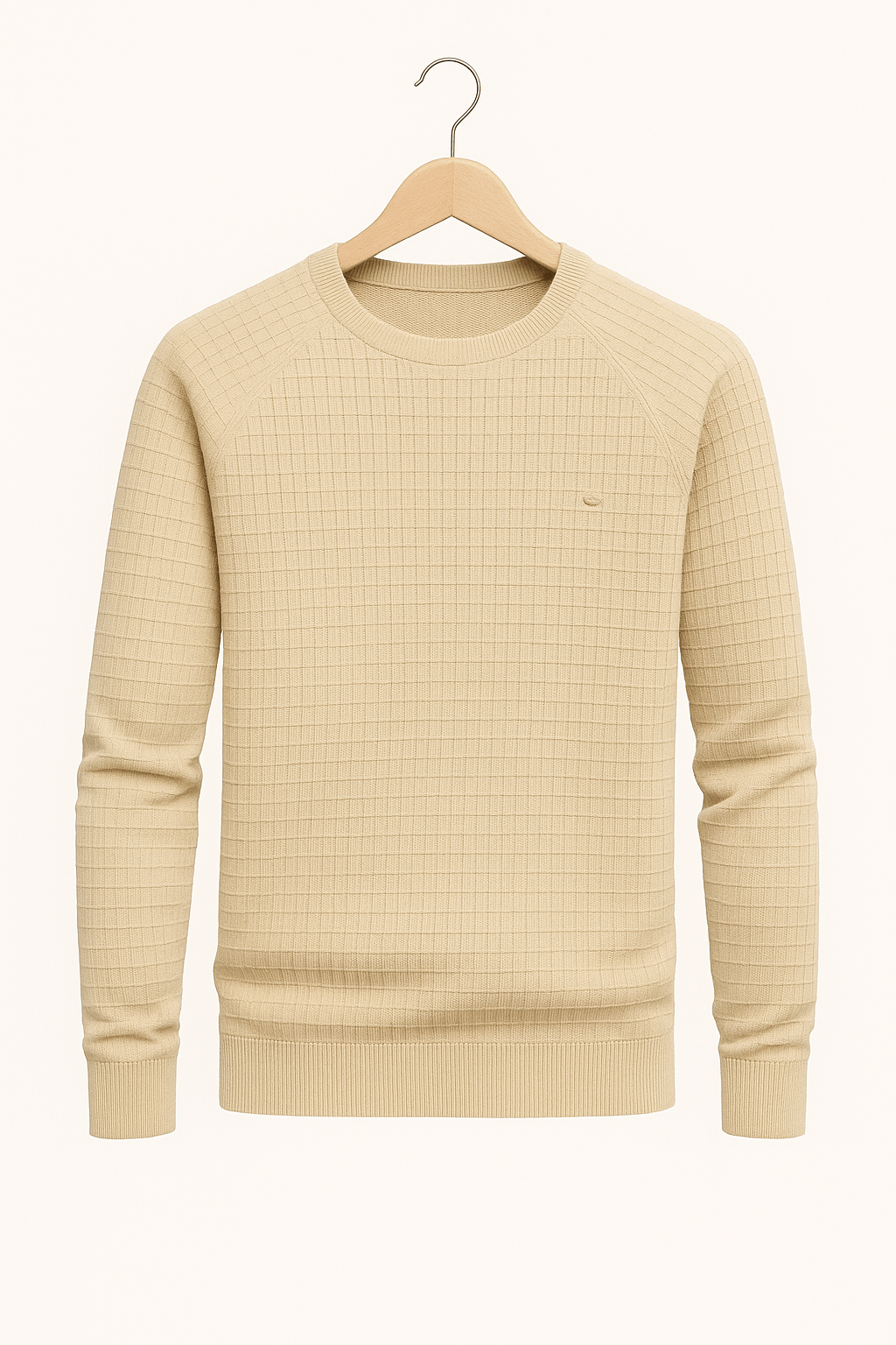 Men’s Structured Sweatshirt – Soft Breathable Fabric, Loose Fit