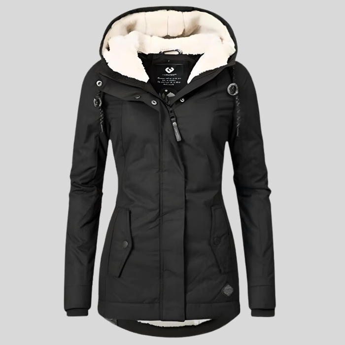 Wanda Rain Jacket – Waterproof with Warm Fleece Lining