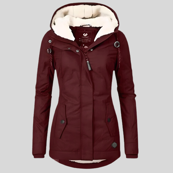 Wanda Rain Jacket – Waterproof with Warm Fleece Lining