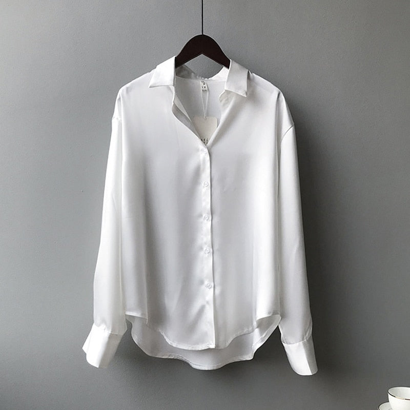 Women’s Silk Blouse – Vintage Inspired Elegant Top