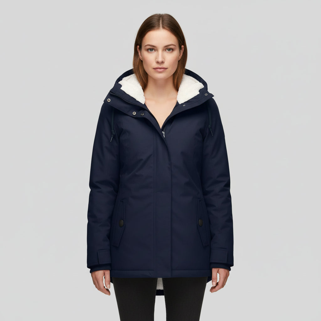 Wanda Rain Jacket – Waterproof with Warm Fleece Lining