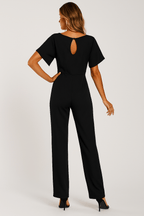 Elza Chic Tie-Belt Jumpsuit – Modern & Flattering Fit