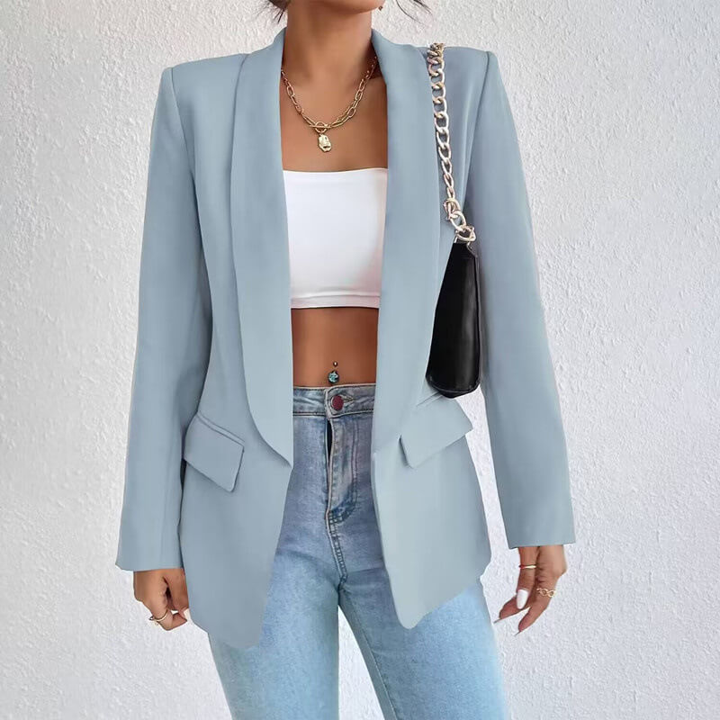 Ronja - Blazer - Klassisches Design - Blazers - Hellblau - Müller Mode